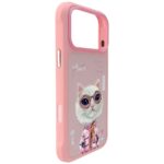 Case Nimmy Cool&Cute 2.0 Cat for iPhone   17 Pro Max pink - imagine 4
