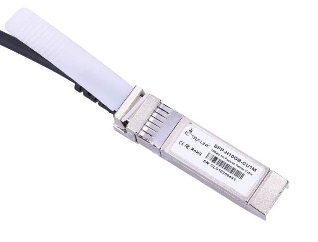 Extralink DAC SFP+ | SFP+ DAC Cable | 10Gbps, 1m, AWG30 - imagine 2