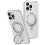 Case UNIQ Swivix for iPhone 16 Pro Max 360 Rotating Kickstand transparent