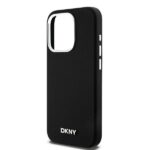 DKNY DKHMP15LSMCHLK iPhone 15 Pro 6.1" black hardcase Liquid Silicone Small Metal Logo MagSafe - imagine 6