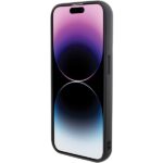 Karl Lagerfeld KLHCP15XGKNPSK iPhone 15 Pro Max 6.7" black hardcase Fixed Glitter Ikonik Logo - imagine 5