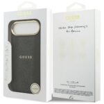 Case Guess 4G Stripe MagSafe for iPhone 17 Air black - imagine 8