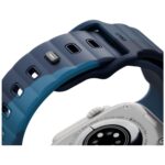 Strap UNIQ Stride De Rubber for Apple Watch 49/46/45/44mm storm - imagine 2