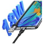 USAMS USB-A to USB-C Cable 3A 1.2m Aluminum Alloy Data Cable SY Series SJ718USB01 (US-SJ718) - imagine 3