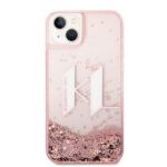 Karl Lagerfeld KLHCP14MLBKLCP iPhone 14Plus / 15 Plus 6,7" pink hardcase Liquid Glitter Big K - imagine 3