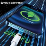 USAMS U63 USB-C to Lightning 1.2m 20W PD Fast Charge black SJ484USB01 (US-SJ484) - imagine 4