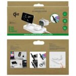 Stacja ładująca 4smarts Qi2 Trident      z szybką ładowarką MFI do Apple Watch biały - imagine 3