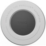 Magnetic holder UNIQ SnapMount self-adhesive gray/charcoal - imagine 2