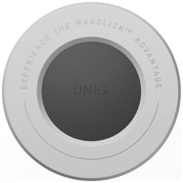 Magnetic holder UNIQ SnapMount self-adhesive gray/charcoal - imagine 2