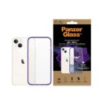 PanzerGlass ClearCase iPhone 13 / 14 /15 6.1" Antibacterial Military grade Grape 0332