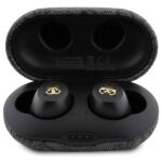 Guess Bluetooth headphones GUTWSP4EGK TWS + ENC docking station black 4G Metal - imagine 4