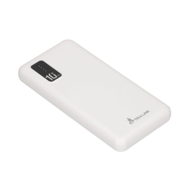 Extralink EPB-098W 10000mAh White | Powerbank | Power bank, USB-C - imagine 7
