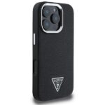 Guess GUHMP16LPGTSPSK iPhone 16 Pro 6.3" black hardcase Grained Triangle MagSafe - imagine 4