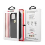 Ferrari FESSIHCP12LBK iPhone 12 Pro Max 6,7" black hardcase On Track Silicone - imagine 9