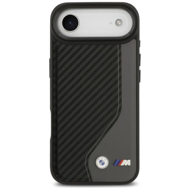 Case BMW M Carbon Logo MagSafe for iPhone 17 Air anthracite - imagine 3