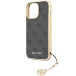 Guess GUHCP14XGF4GGR iPhone 14 Pro Max 6.7" grey hardcase 4G Charms Collection - imagine 6