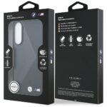 Case BMW Leather Oversized Stripes MagSafe for Samsung Galaxy S25 Edge black - imagine 8