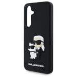 Karl Lagerfeld KLHCS24FE3DRKCNK S24 FE S721 black hardcase 3D Rubber Karl&Choupette - imagine 5