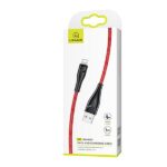 USAMS Braided U41 Lightning 1m 2A red SJ391USB02 (US-SJ391) Fast Charge - imagine 7