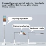 USAMS LED Multifunctional Lamp Live Show white ZB20901 (US-ZB209) - imagine 5