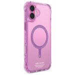 Skinarma case Saido iPhone 16 Plus 6.7"  Magnetic Charging pink