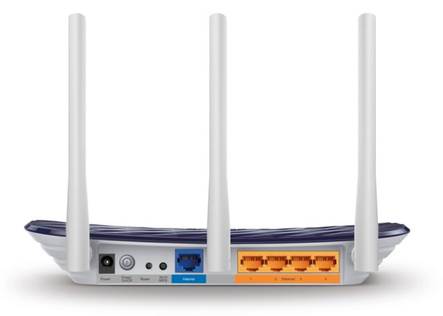 TP-Link Archer C20 | WiFi Router | AC750, Dual Band, 5x RJ45 100Mb/s - imagine 3