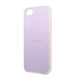 Guess GUHCI8PSASBPU iPhone 7/8 / SE 2020/ SE 2022 hardcase purple Saffiano Hot Stamp & Met - imagine 6