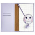 Nimmy 2in1 Set notebook + pen purple Big Eyed Pet 2.0 Rabbit - imagine 4