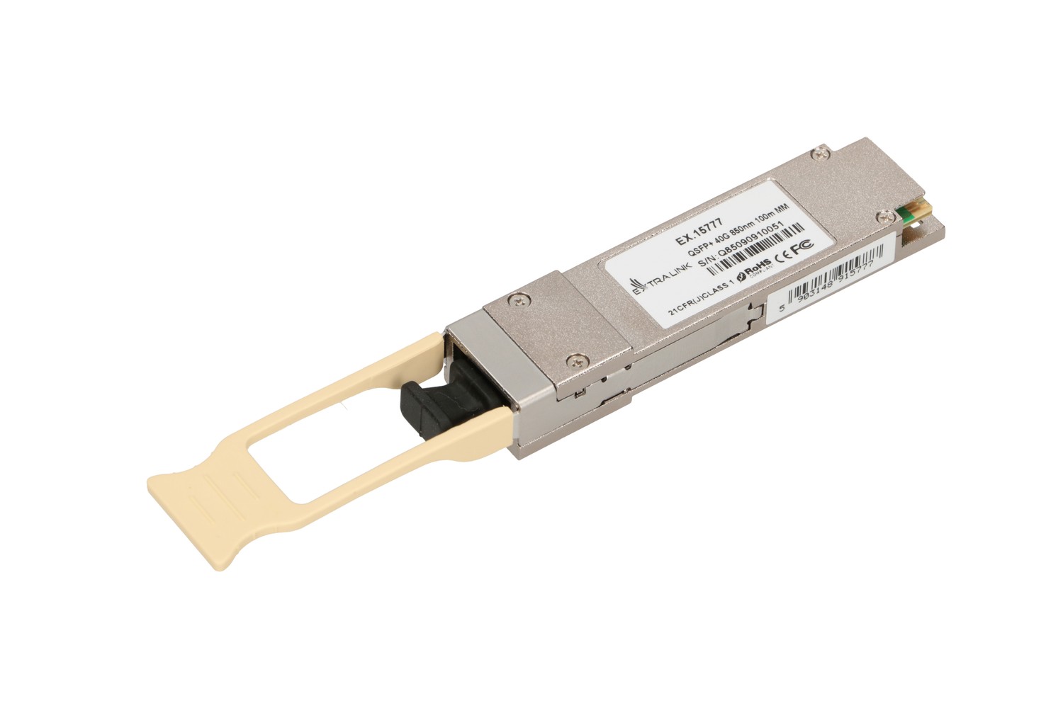 cps-2fa4253e23c4bd3135043b562689849e-2025-12-05-09-44-29 Extralink QSFP+ 40Gbps | QSFP+ Module | MPO 1x12, 850nm, 100m, multi mode, Duplex - imagine 1