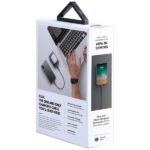 UNIQ Flex Cable USB-C-Lightning 18W nylon 30cm charcoal grey - imagine 3