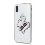 Karl Lagerfeld KLHCI65CFHE iPhone Xs Max hardcase transparent Choupette Fun - imagine 2