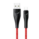 USAMS braided cable U41 lightning 3m 2A red SJ397USB02 (US-SJ397) Fast Charge