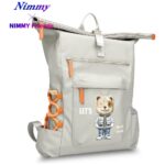Nimmy Cool&Cute 2.0 Bear laptop backpack grey - imagine 3