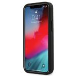 BMW BMHCP12SMCARBK case iPhone 12 mini 5.4" black hardcase M Collection PU Carbon Stripe - imagine 4