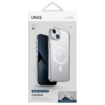 UNIQ Combat Case iPhone 14 / 15 / 13 6,1" Magclick Charging satin clear - imagine 2