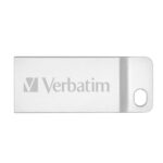 Verbatim USB-A 2.0 Metal Executive Flash Drive 16GB silver 98748 - imagine 2