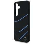 Mercedes Silicone Contrasted Curves MagSafe Case for Samsung Galaxy S25 Black - imagine 6
