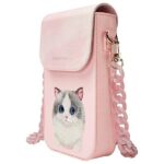 Nimmy phone bag pink Big Eyed Pet 2.0 Cat - imagine 2