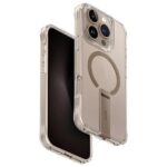 UNIQ case Eleva with Vertica Stand iPhone 16 Pro 6.3" taupe gold