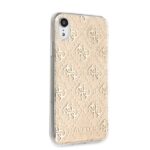 Guess GUHCI61PCU4GLGO iPhone Xr gold hard case 4G Glitter - imagine 5