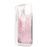 Karl Lagerfeld KLHCN61TRKSRG iPhone 11 6,1" / Xr rose gold Glitter Signature - imagine 5