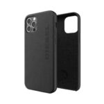Diesel Moulded Case Premium LeatherWrap iPhone 12 Pro Max czarny/black 42517 - imagine 8