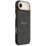 Case Guess 4G PU Classic Logo MagSafe for iPhone Air black - imagine 4