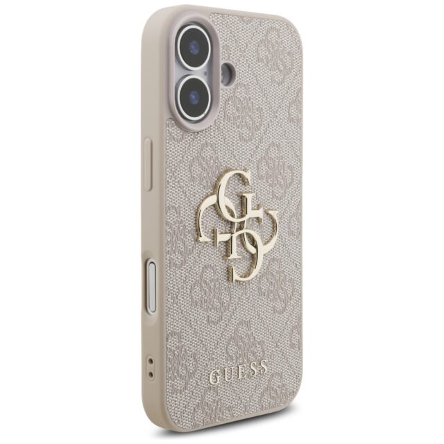 Guess 4G Strap 4G Classic Logo Case for iPhone 17 Pink - imagine 4