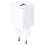 Ładowarka sieciowa 3MK Hyper Charger PD   33W GaN QC4+ PPS AFC FCP SCP USB-A + USB-C biały - imagine 5