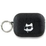 Karl Lagerfeld KLAP2PGCHPK AirPods Pro2 (2022/2023) cover black Monogram Choupette Head