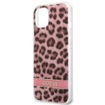 Guess GUHCP13SHSLEOP iPhone 13 mini 5,4" pink hardcase Leopard - imagine 6
