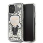 Karl Lagerfeld KLHCN61GLGIRKL iPhone 11 6,1" / Xr hardcase Ikonik Glitter Glow in the dark