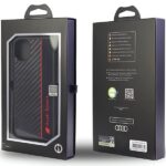 Audi Carbon Fiber Stripe iPhone 11 / Xr 6.1" black hardcase AUS-TPUPCIP11-R8/D1-BK - imagine 5
