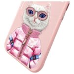 Nimmy case iPhone 15 6.1" pink Cool&Cute 2.0 Cat - imagine 10